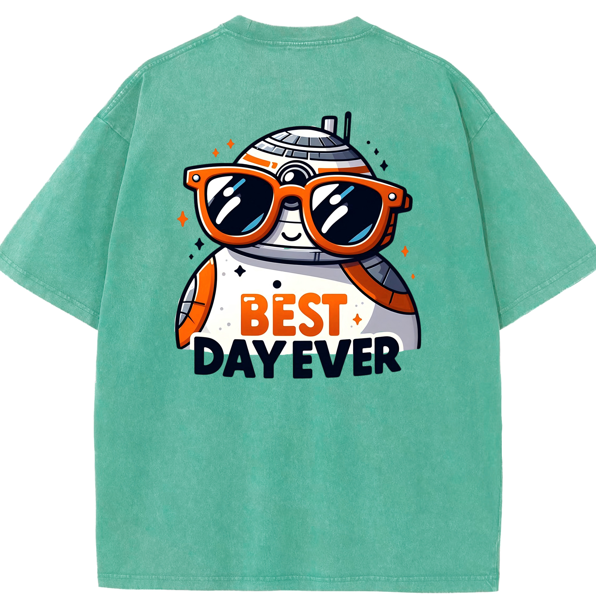 （画像用） スター・ウォーズ Star Wars 綿100% ヴィンテージ風 半袖Tシャツ（背面プリント）